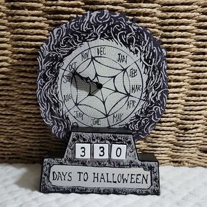 Disney Nightmare Before Christmas Wooden Countdown Calendar Days To Halloween
